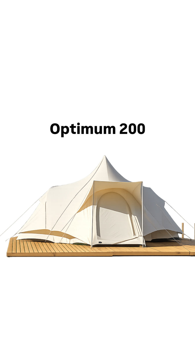 MOSS OPTIMUM 200 - Top-of-the-line Tent | Premium Camping Tent