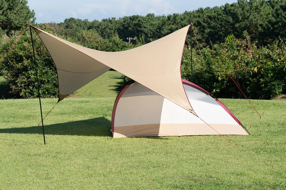 【復刻新品】 モステンツ パラウィング moss parawing 12ft PARAWING 12ft」— 伝説のタープ 芸術性と機能美の融合 – MOSS