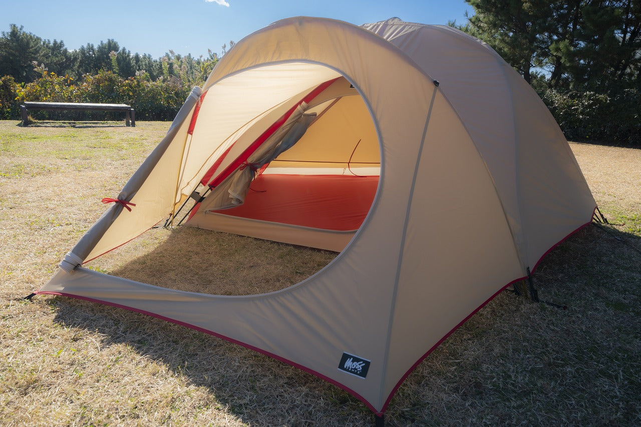 moss Big Dipper カムデン製 BIG DIPPER」5角形構造が生む、星空を楽しむ4人用自立型