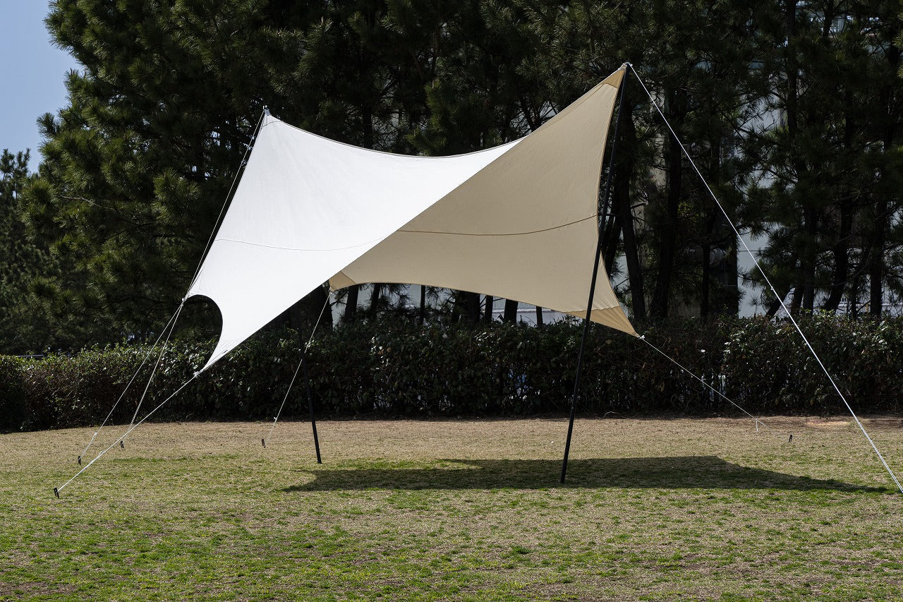新品 MOSS PENTAWING LARGE モス ペンタウイング ラージ MOSS PENTAWING Large | 1985年発表コットンサンシェード 5.7m【MADE