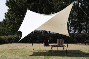 MOSS TENTS PENTAWING LARGE 設営風景